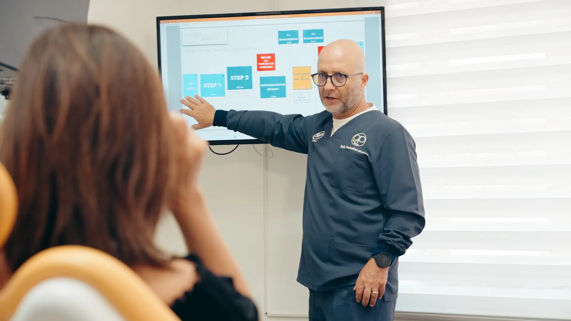 Dott. Guerino Paolantoni in attività formativa